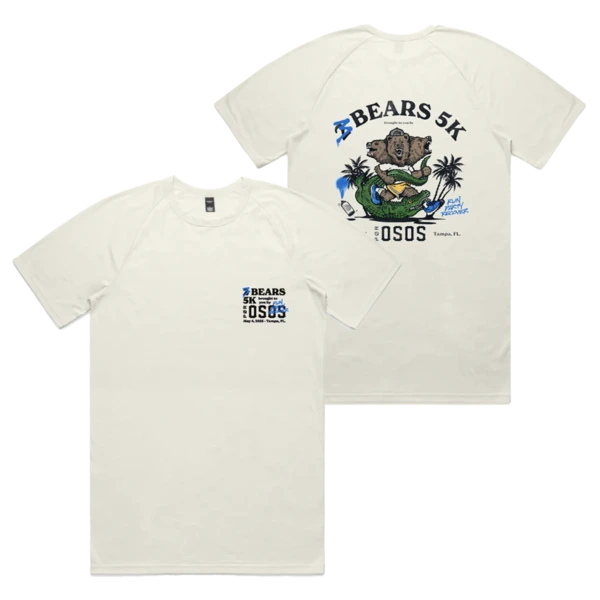 2 Bears 5K Tee