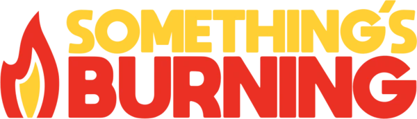 Something's Burning podcast logo