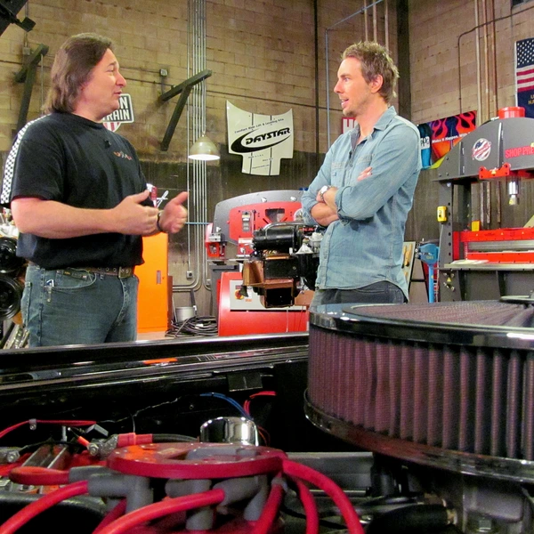 Stacey David with Dax Shepard
