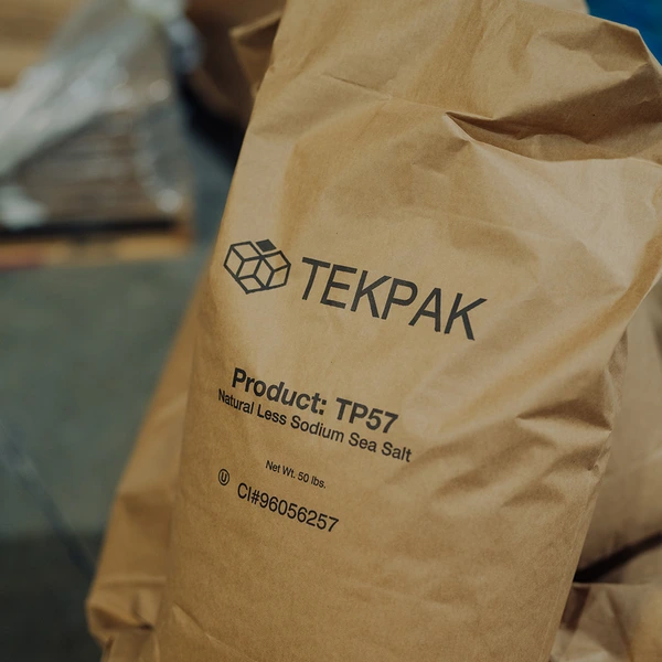 TEKPAK TP57 reduced sodium sea salt